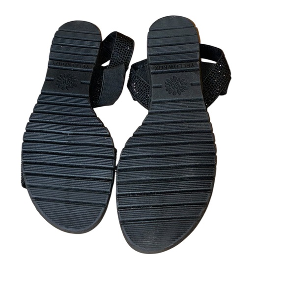 Yellowbkx Black Embellished Sandals - Picture 7 of 9